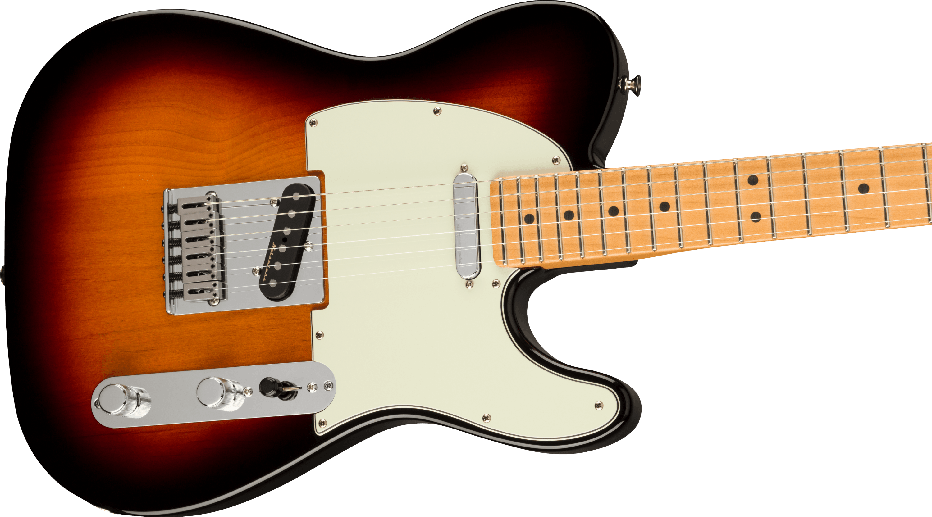 Fender Player Plus Telecaster Electric Guitar in 3 Colour Sunburst 